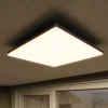 Vierkante LED plafondlamp Henni voor buiten