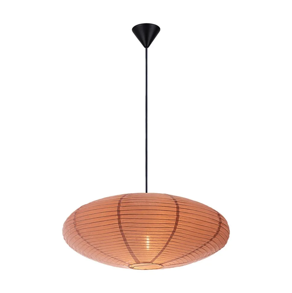 Villo 60 kap van papier Ø 60cm, hoogte 25cm, bruin