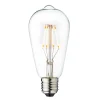 Vintage LED lamp, E27, 3,5 W, 2.200 K, helder, dimbaar