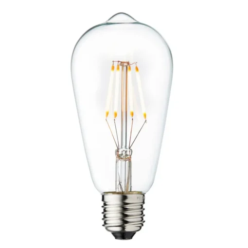 Vintage LED lamp, E27, 3,5 W, 2.200 K, helder, dimbaar
