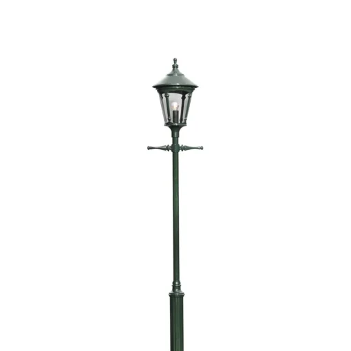Virgo lantaarnpaal, 1-lamp, donkergroen