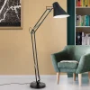 Vloerlamp Bachelor met verstelbare scharnier