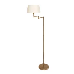 Vloerlamp Bella, draaibaar, Bronz