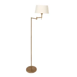 Vloerlamp Bella, draaibaar, Bronz