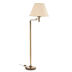 Vloerlamp Birmingham gepatineerd met scharnier