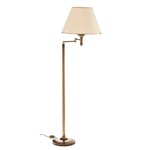 Vloerlamp Birmingham gepatineerd met scharnier