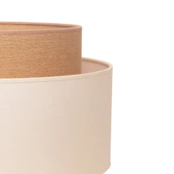 Vloerlamp Boho, driepoot ecru/jute hoogte 145 cm