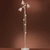 Vloerlamp Botton in Florentijnse stijl, 3-lamps