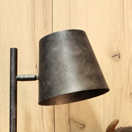 Vloerlamp Colt, 1-lamp, vorst-grijs