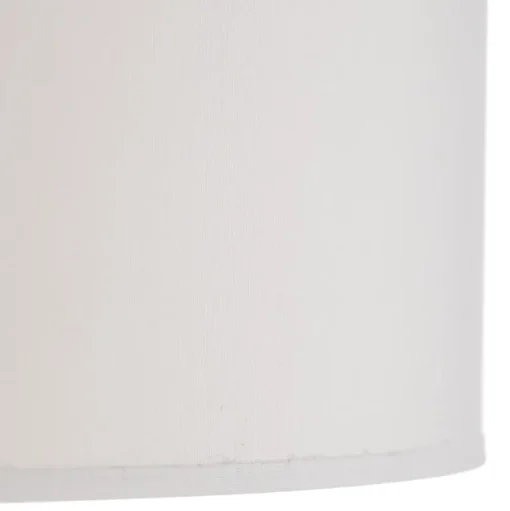 Vloerlamp Corralee in zwart en wit