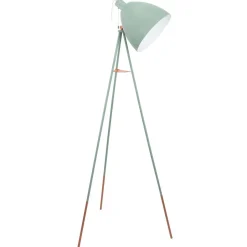 Vloerlamp Dundee in retrolook in mintgroen