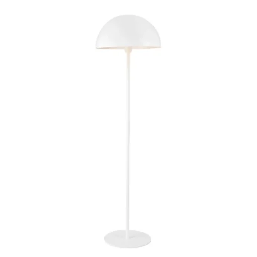 Vloerlamp Ellen 40 met metalen kap, wit