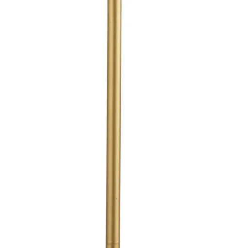 Vloerlamp Fishnet, goud