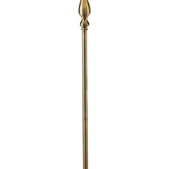 Vloerlamp Flemish met gevouwen kap