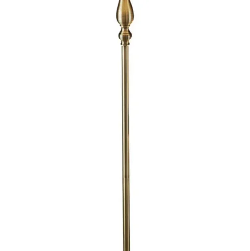 Vloerlamp Flemish met gevouwen kap