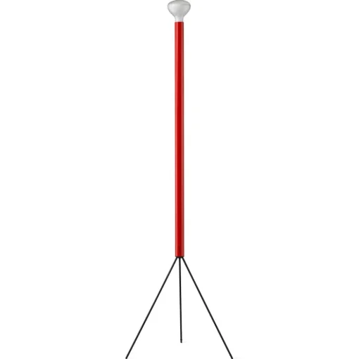 Vloerlamp FLOS Luminator, rood, hoogte 189 cm, metaal