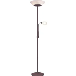 Vloerlamp Gerry in roestkleuren