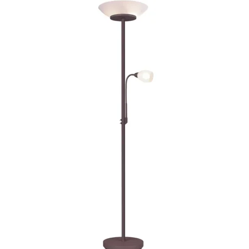 Vloerlamp Gerry in roestkleuren