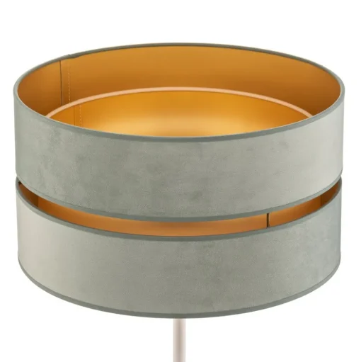 Vloerlamp Golden Duo mintgroen/goud