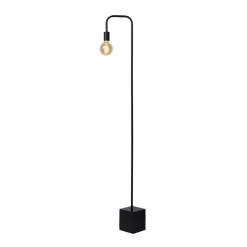 Vloerlamp Lorin in zwart