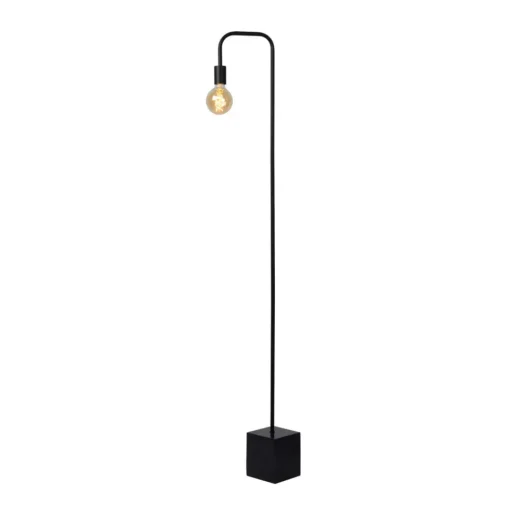 Vloerlamp Lorin in zwart
