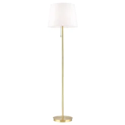 Vloerlamp Ludwig, antiek messing