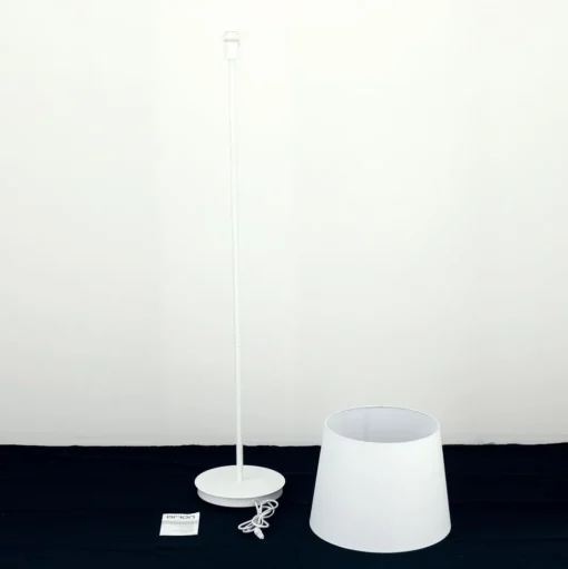 Vloerlamp Ludwig, wit