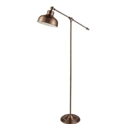 Vloerlamp Macbeth van metaal in trendy koper