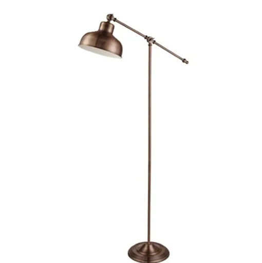 Vloerlamp Macbeth van metaal in trendy koper