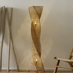 Vloerlamp Marco, gedraaid, 150 cm