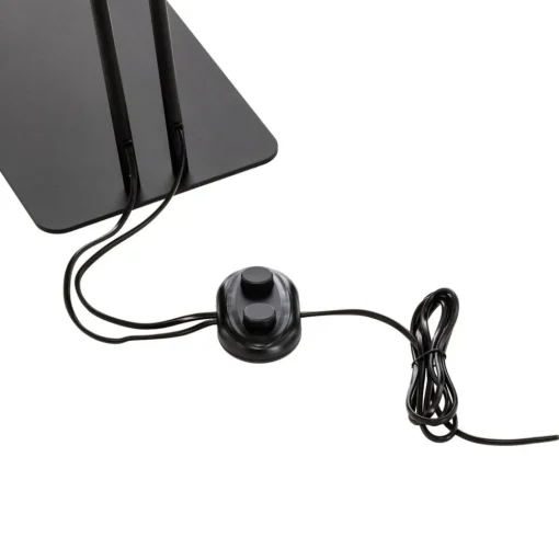 Vloerlamp Mono II, 2-lamps, zwart