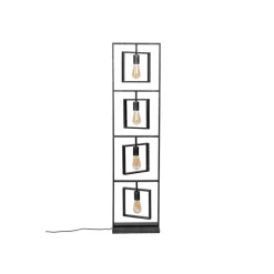 Vloerlamp Nestoy, antraciet, 4-lamps