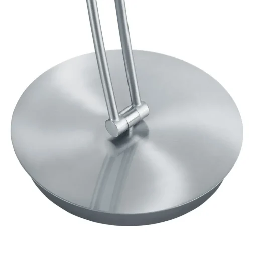 Vloerlamp Ohio, nikkel/chroom