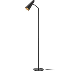 Vloerlamp Peak, variabel, zwart