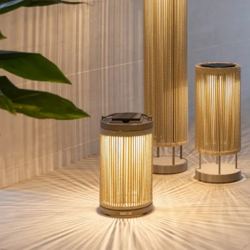 Vloerlamp Rop&Strip hoogte 40 cm, 3.000 K, 500 lm