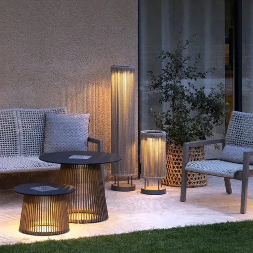 Vloerlamp Rop&Strip hoogte 120cm, 3.000 K, 500 lm