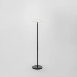 Vloerlamp solar Pops, USB, touchdimmer, IP54