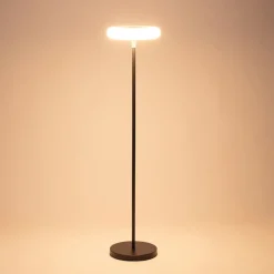 Vloerlamp solar Pops, USB, touchdimmer, IP54