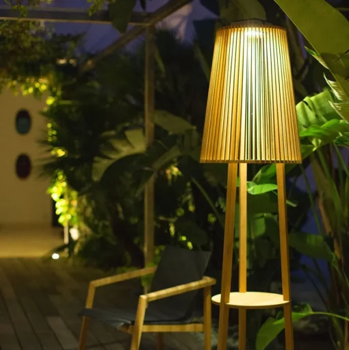 Vloerlamp zonenergie Tecka met sensor, Duratek