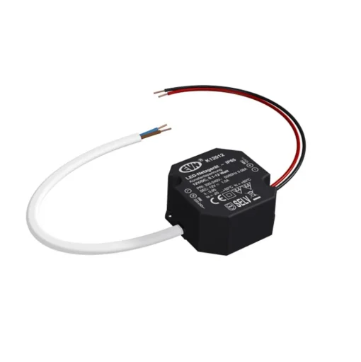 Voedingseenheid 12V/DC 0,1-12W, IP65, 220-240V/AC