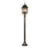 Volturno tuinpadverlichting, roestkleurig, hoogte 100 cm, aluminium