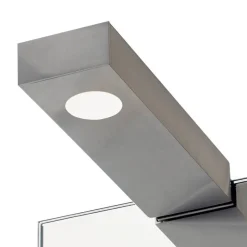 Wand- en spiegellamp Flat 2 LED, mat nikkel
