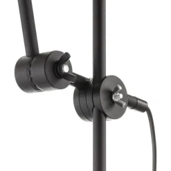 Wandlamp 997 met stekker, 1-lamp, zwart