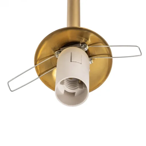 Wandlamp Alison, 2-lamps, messing/wit, 89 cm