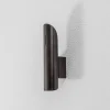 Wandlamp Ana Plus, zwart, staal, hoogte 24,5 cm, G9