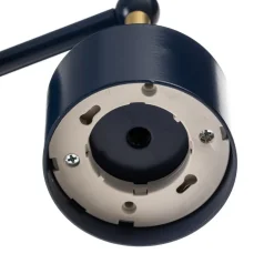 Wandlamp Arena in blauw-goud