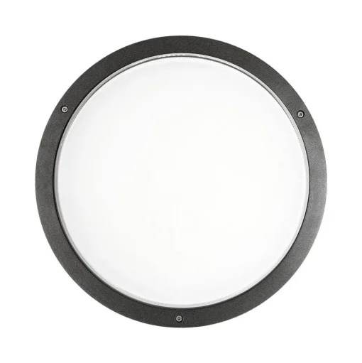 Wandlamp Bliz Round 40 3.000K antraciet dimbaar