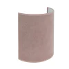 Wandlamp Celine, Soro, roze, stof, E27