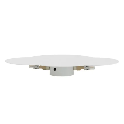 Wandlamp Cloud, wit, staal, indirect licht, 38 x 27 cm