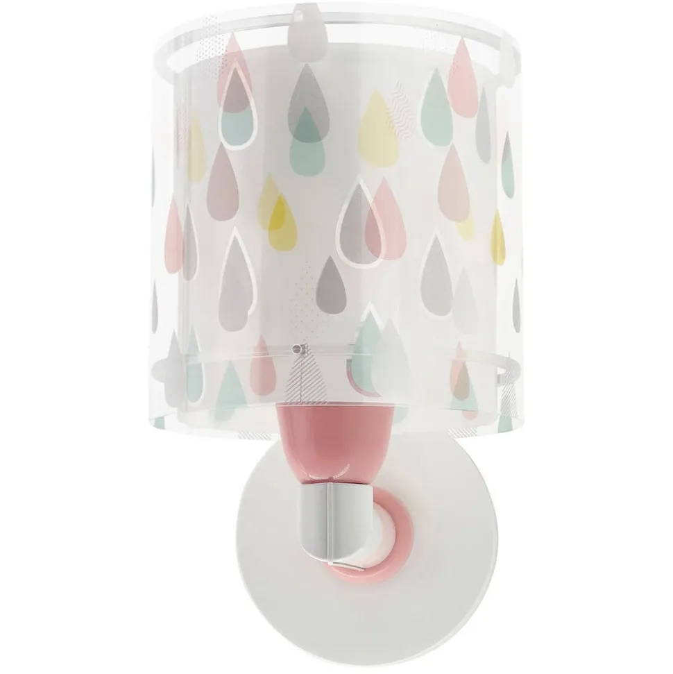 Wandlamp Color Rain van Dalber met snoer en stekker